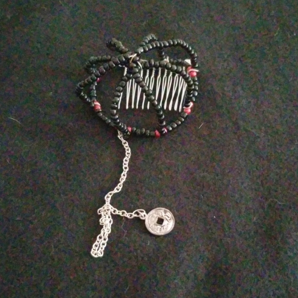 Milan inspired beaded crown